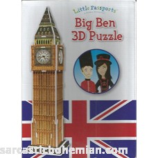 Big Ben 3D Puzzle Little Passports A Global Adventure 13 Pieces  B01JRDP456